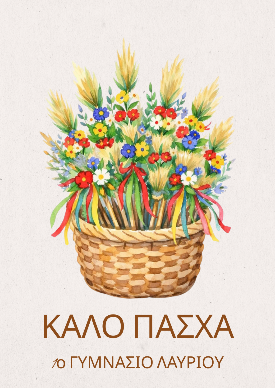 ΕΥΧΕΣ ΓΙΑ ΚΑΛΟ ΠΑΣΧΑ