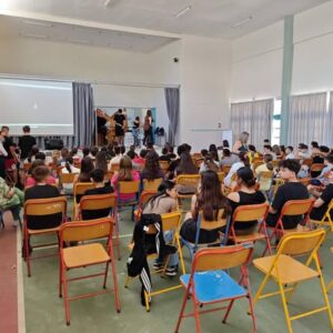 Υποδοχή των μαθητών της ΣΤ των Δημοτικών σχολείων
